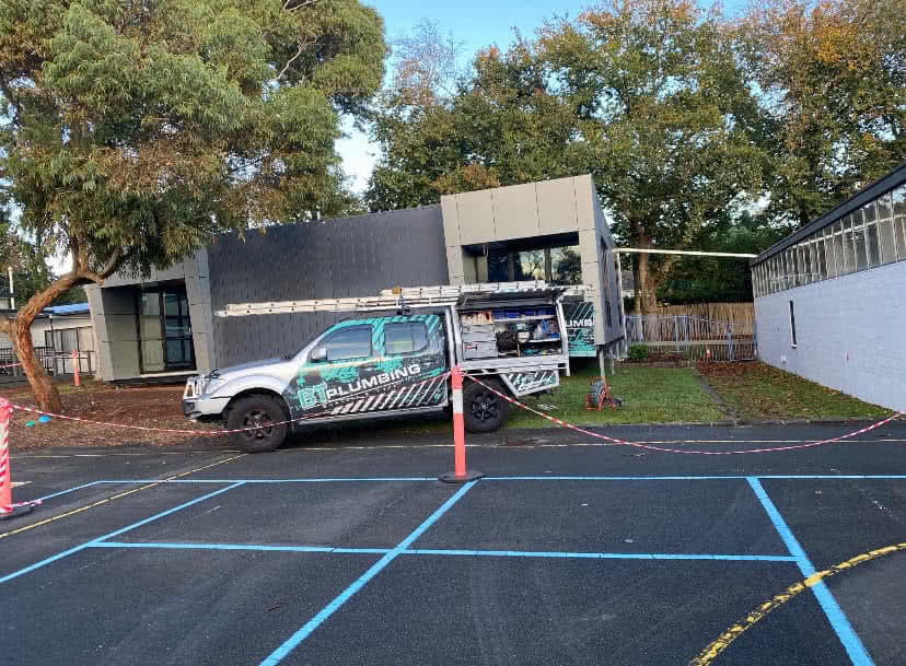 Plumbing At A School